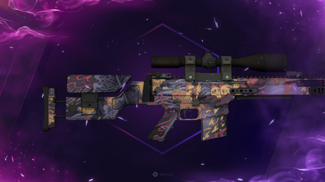 SCAR-20 | Poultrygeist (Minimal Wear)