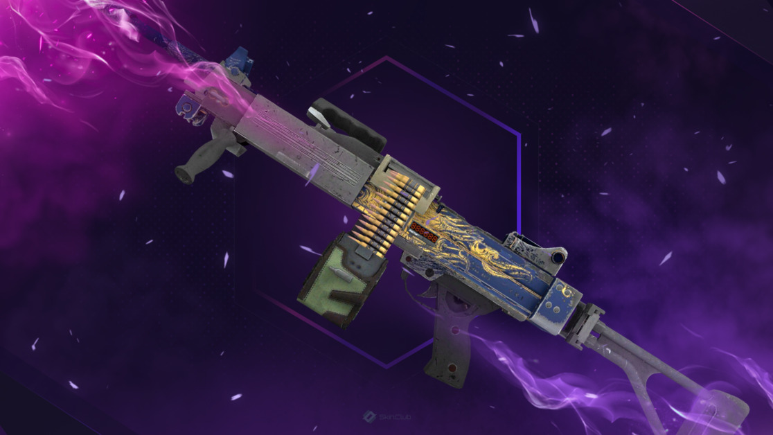 StatTrak™ Negev | Man-o'-war (Minimal Wear)