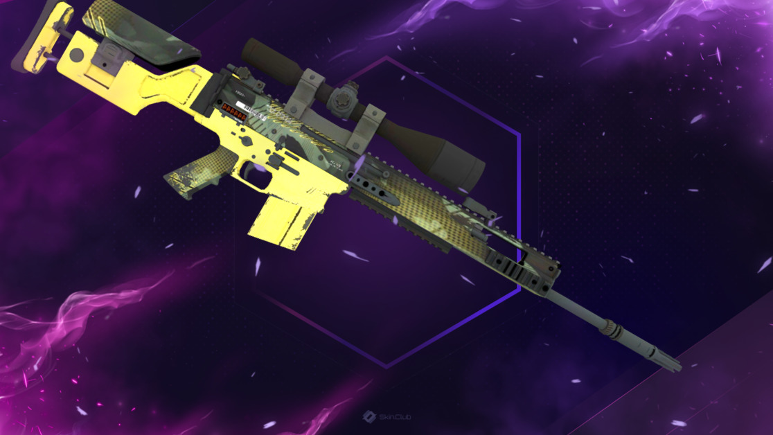 StatTrak™ SCAR-20 | Jungle Slipstream (Minimal Wear)