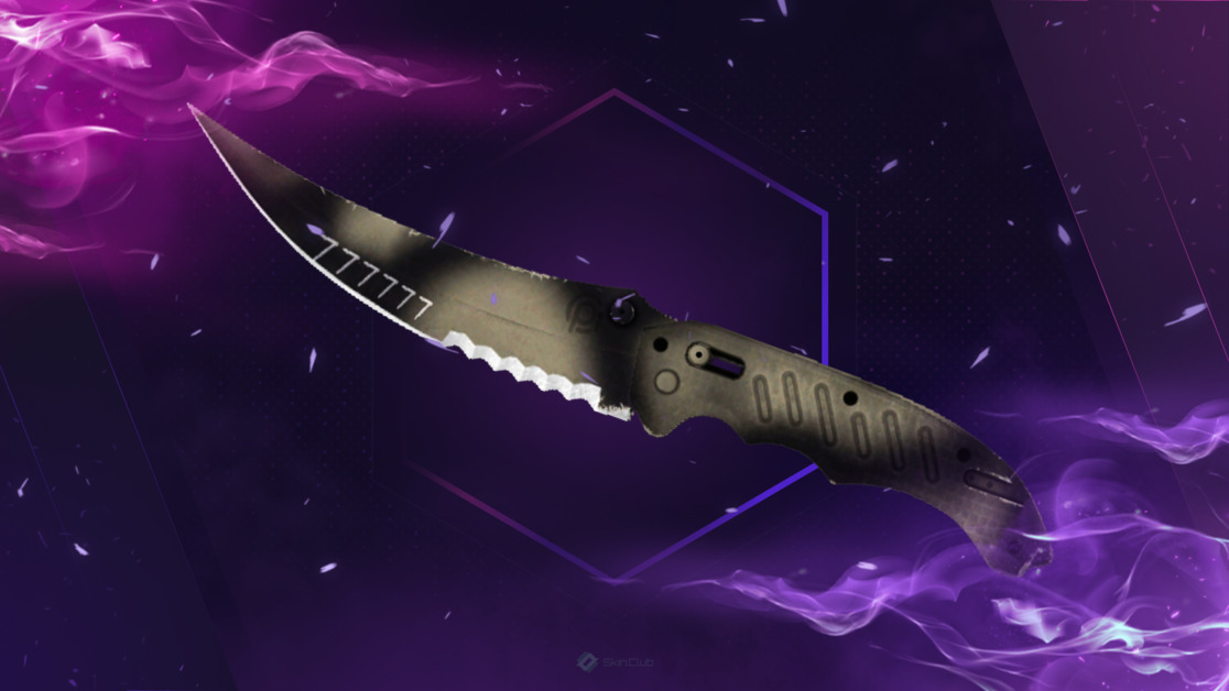 ★ StatTrak™ Flip Knife | Scorched (Field-Tested)