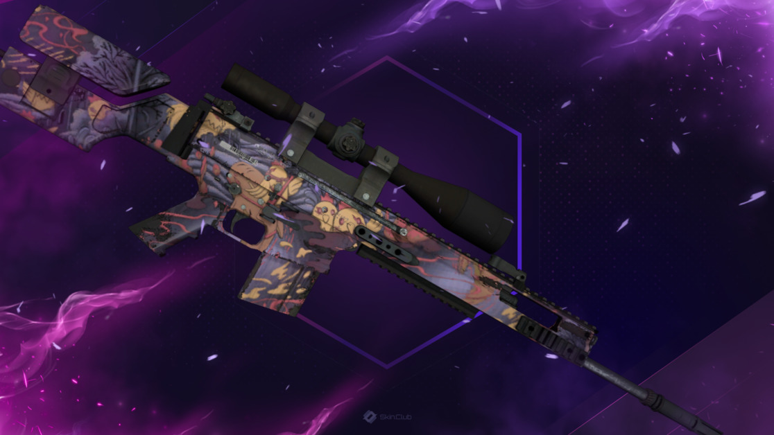 SCAR-20 | Poultrygeist (Minimal Wear)