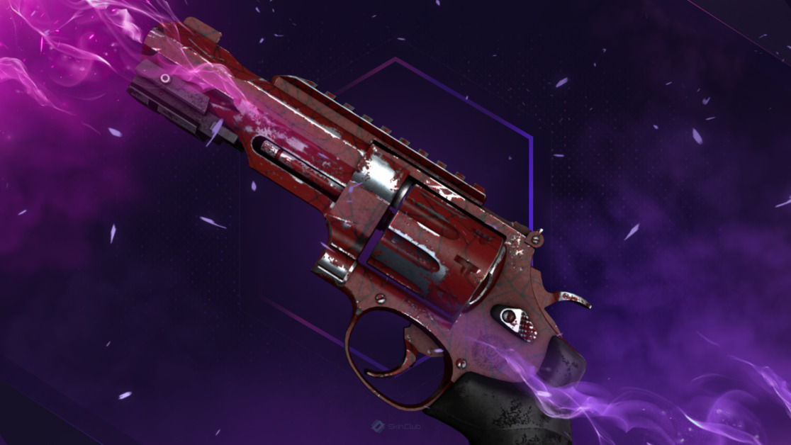 R8 Revolver | Crimson Web (Well-Worn)