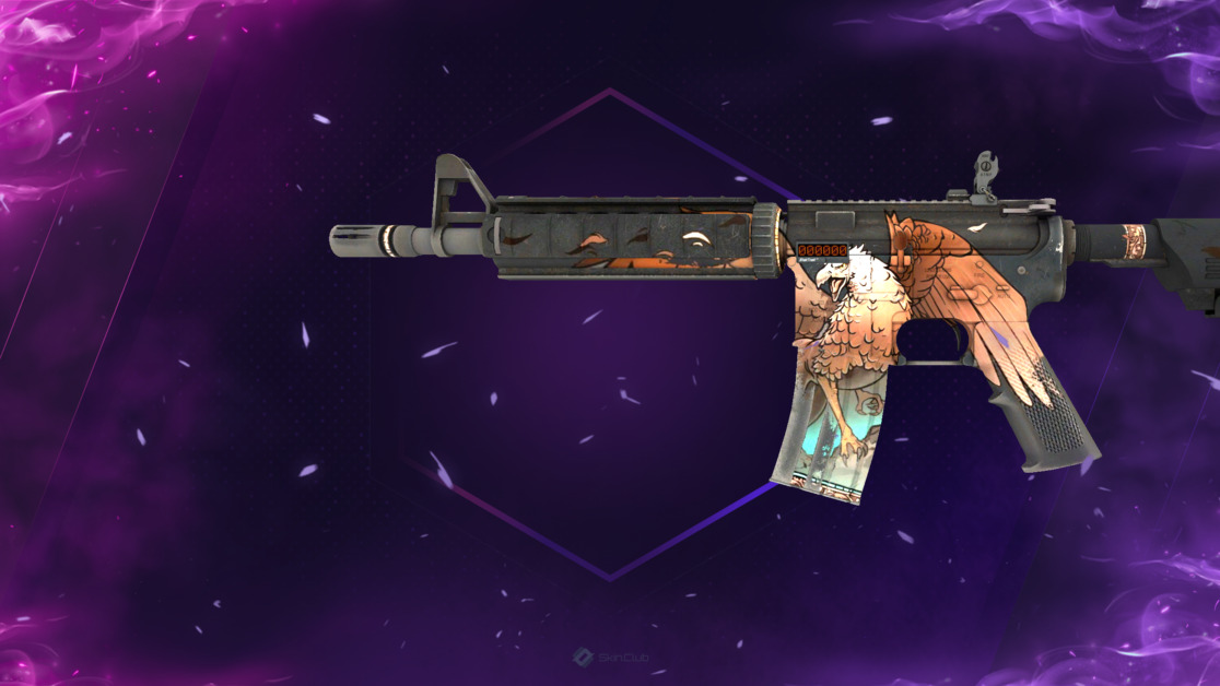 StatTrak™ M4A4 | Griffin (Well-Worn)