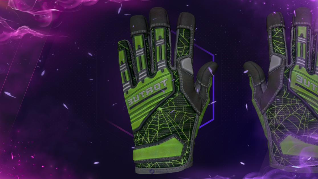 ★ Specialist Gloves | Emerald Web (Minimal Wear)