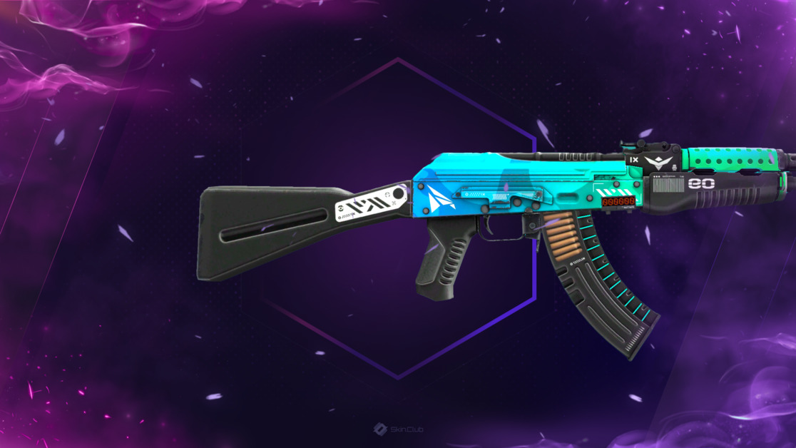 StatTrak™ AK-47 | Ice Coaled (Field-Tested)