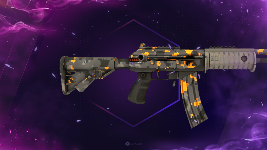 StatTrak™ Galil AR | Orange DDPAT (Factory New)
