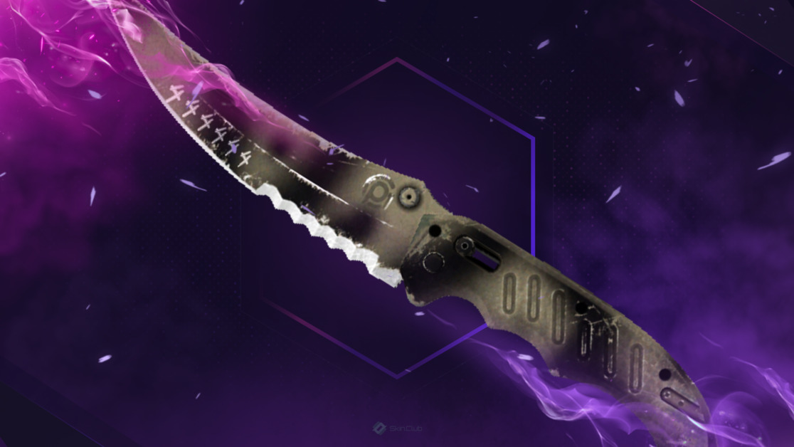 ★ StatTrak™ Flip Knife | Scorched (Well-Worn)