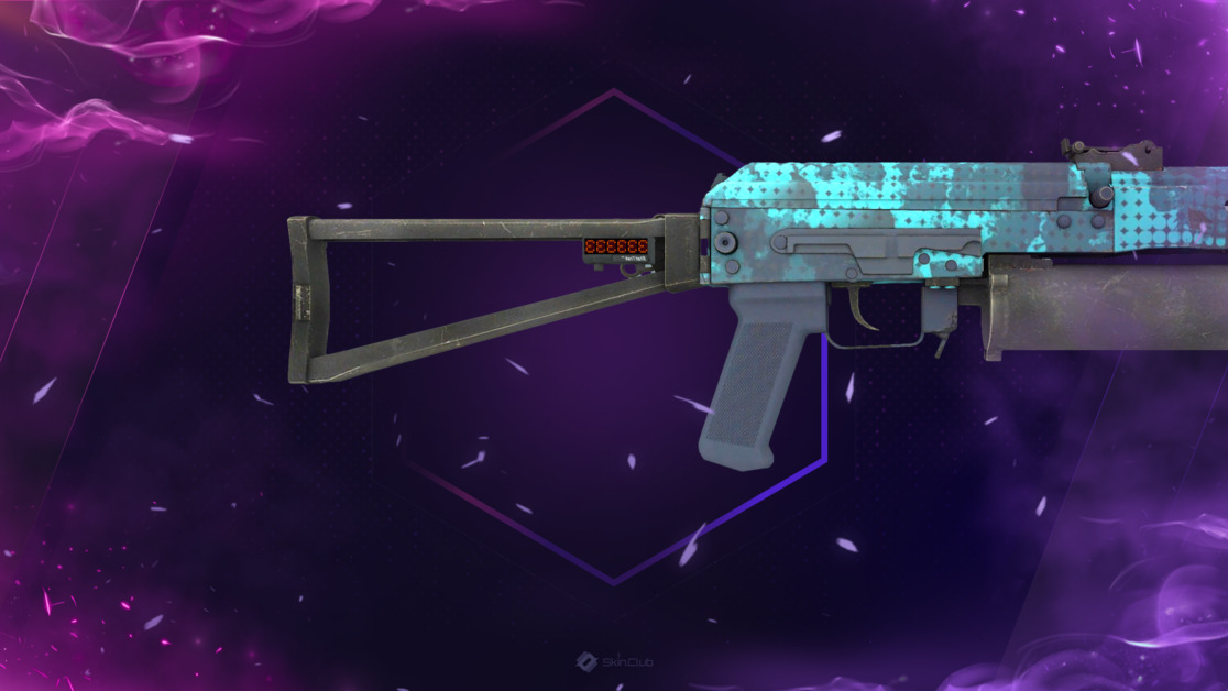 StatTrak™ PP-Bizon | Cobalt Halftone (Field-Tested)