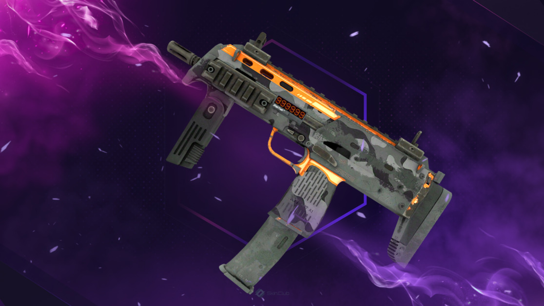 StatTrak™ MP7 | Urban Hazard (Well-Worn)