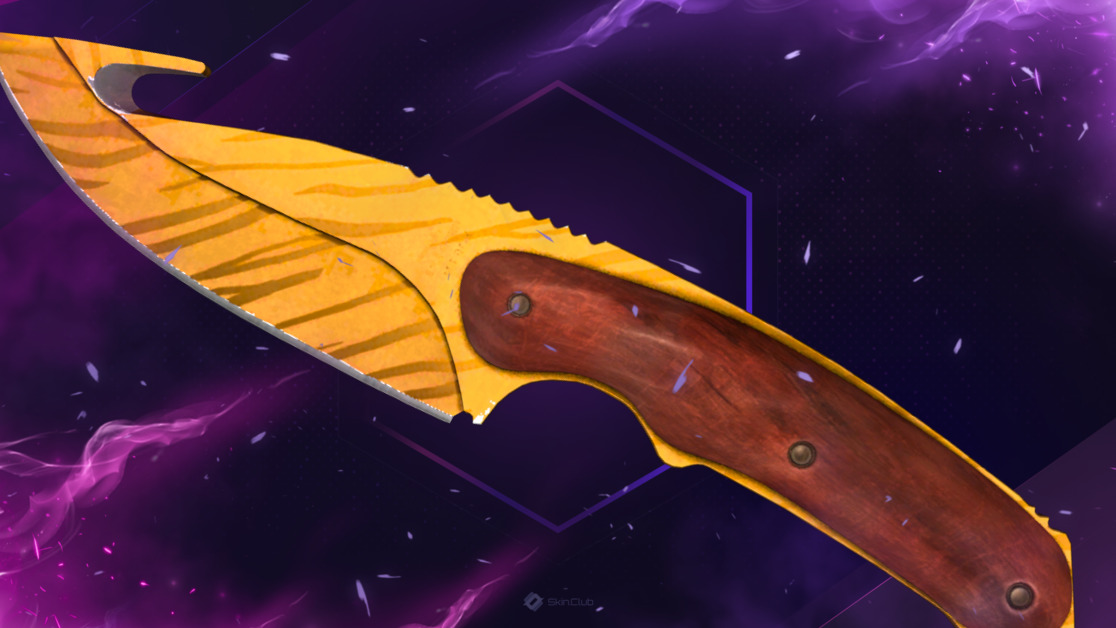 ★ Gut Knife | Tiger Tooth (Factory New)