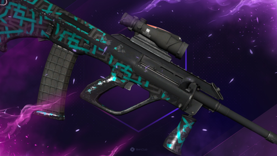 AUG | Ricochet | Battle-Scarred