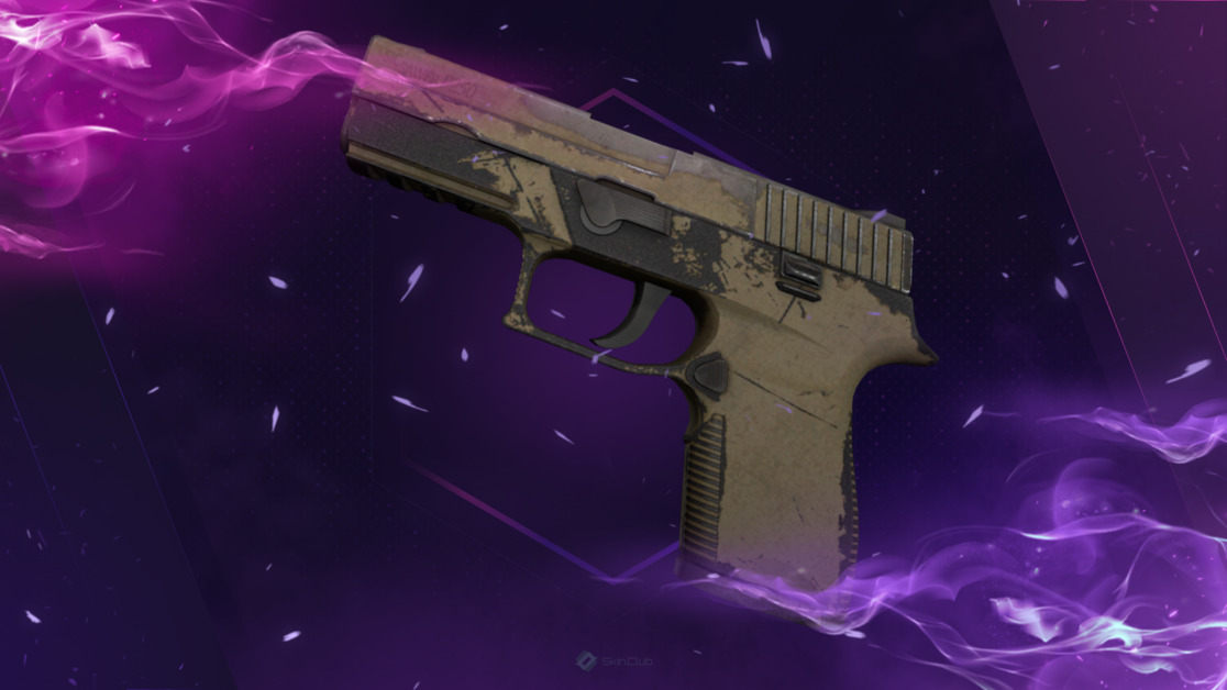 P250 | Sand Dune (Battle-Scarred)