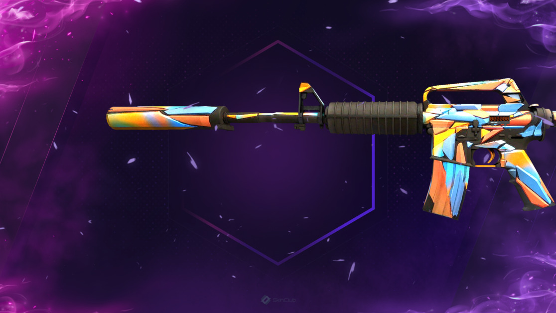 StatTrak™ M4A1-S | Leaded Glass (Well-Worn)
