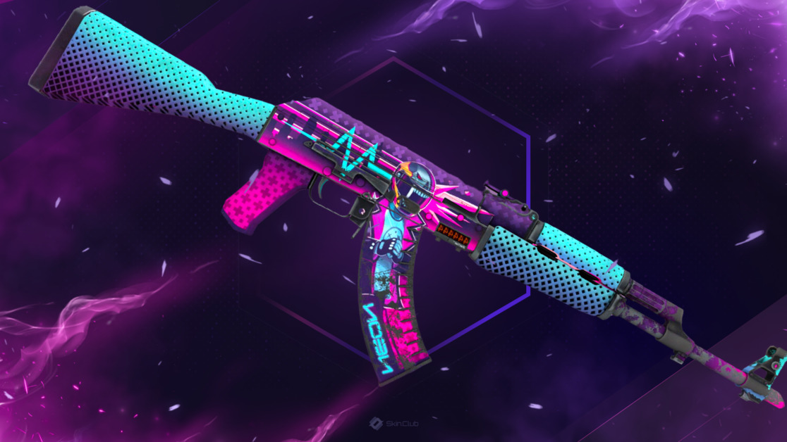 AK-47 | Neon Rider | Battle-Scarred | StatTrak