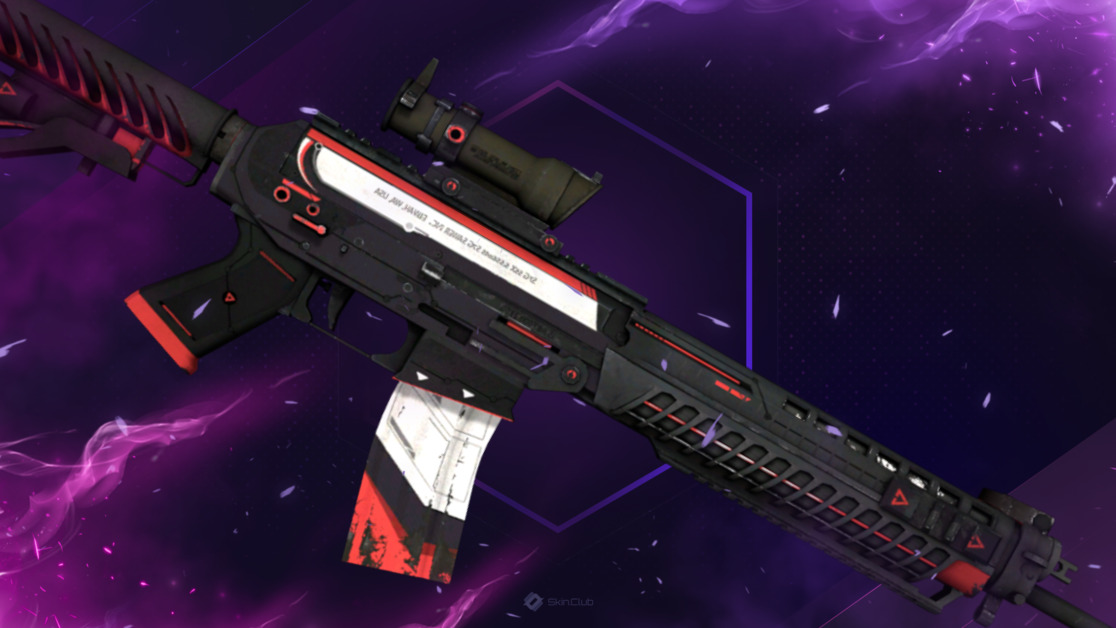 SG 553 | Cyrex (Well-Worn)