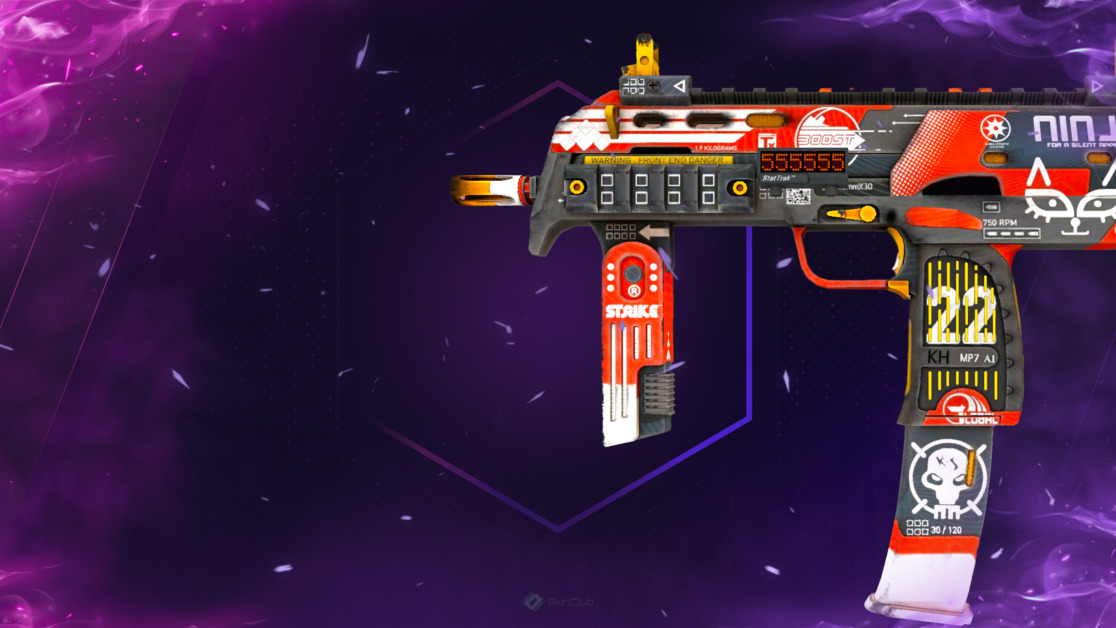 StatTrak™ MP7 | Bloodsport (Minimal Wear)