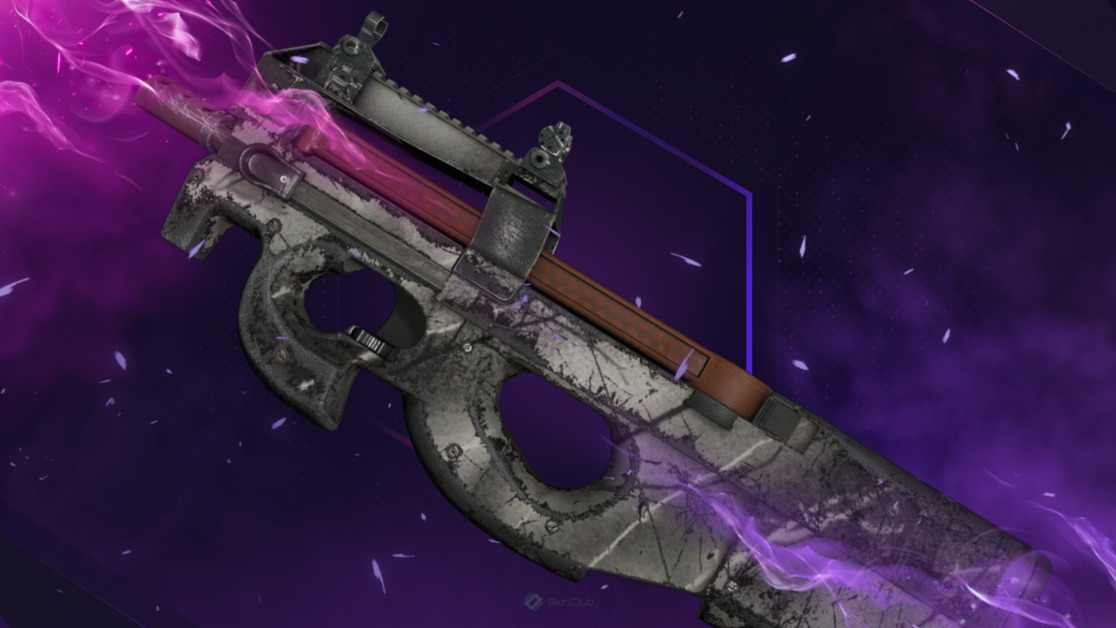 P90 | Ash Wood (Well-Worn)