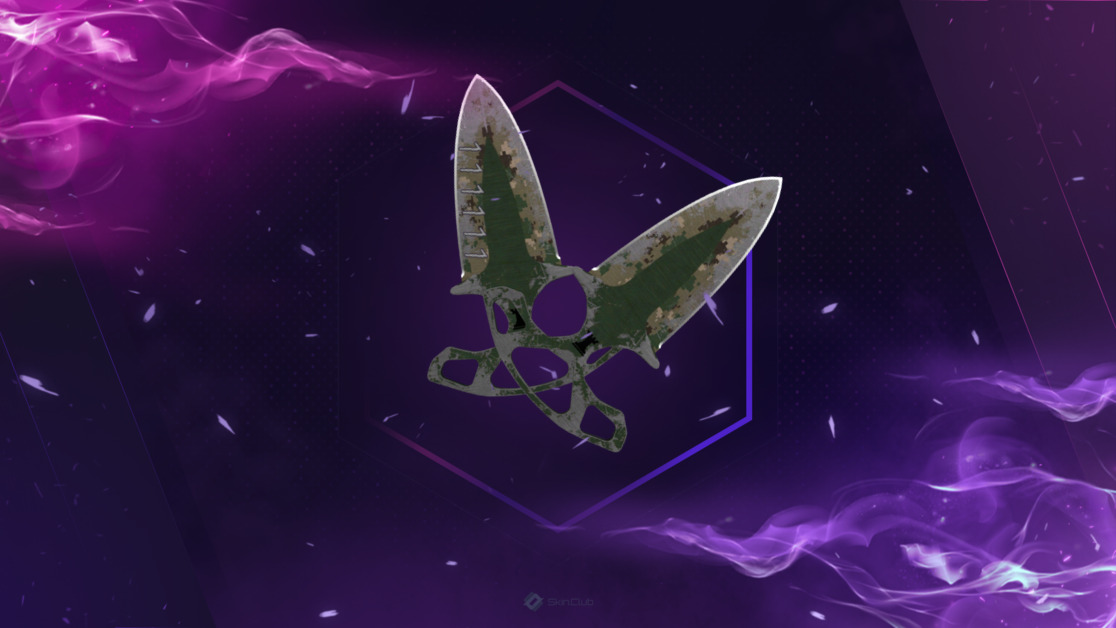 ★ StatTrak™ Shadow Daggers | Forest DDPAT (Battle-Scarred)