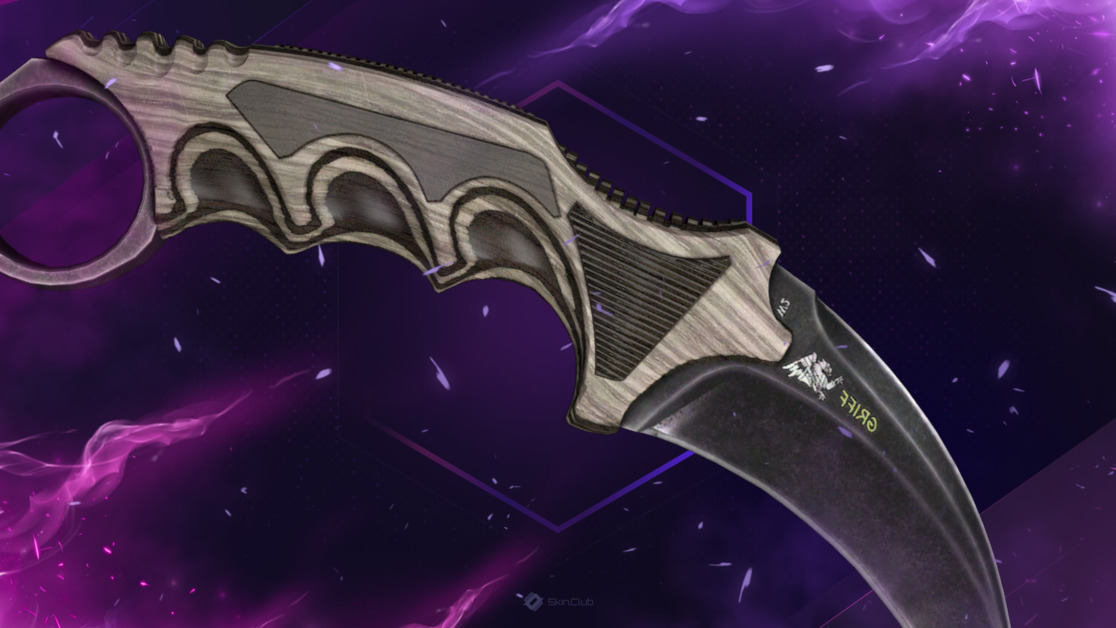 ★ Karambit | Black Laminate (Factory New)