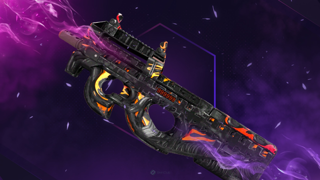 StatTrak™ P90 | Vent Rush (Field-Tested)