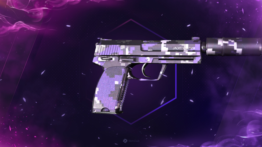 USP-S | Purple DDPAT (Minimal Wear)