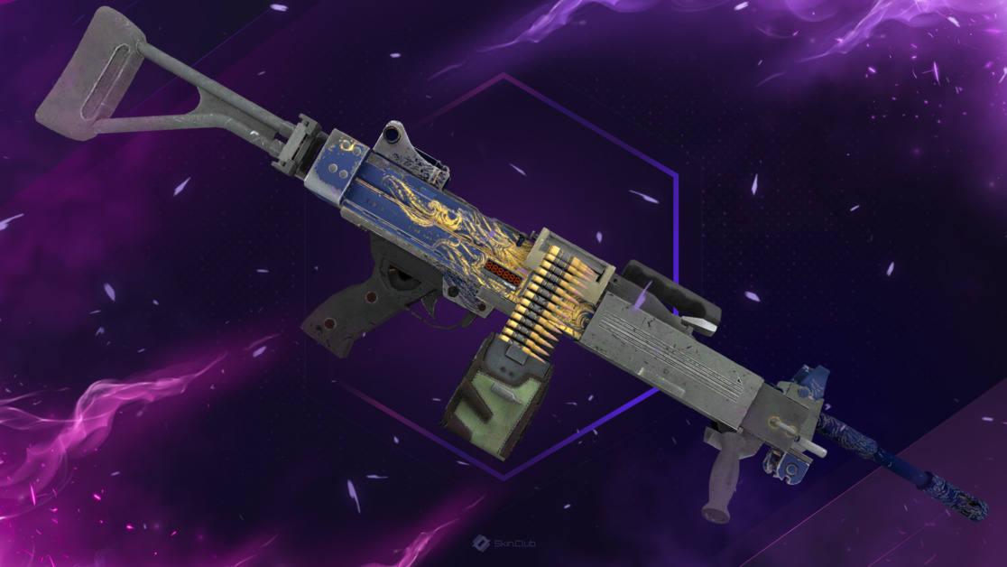 StatTrak™ Negev | Man-o'-war (Minimal Wear)