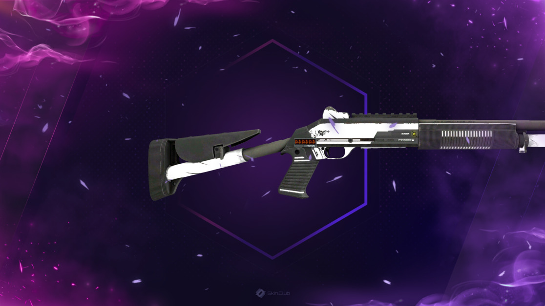 StatTrak™ XM1014 | Black Tie (Well-Worn)
