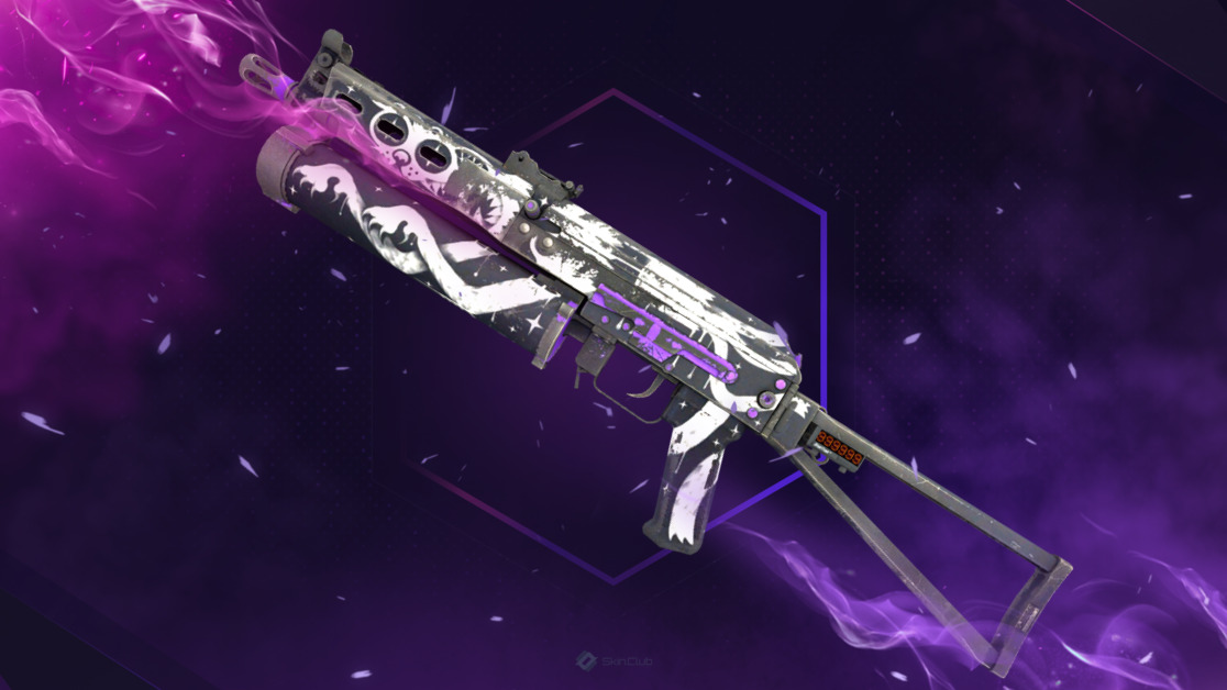 StatTrak™ PP-Bizon | Space Cat (Well-Worn)
