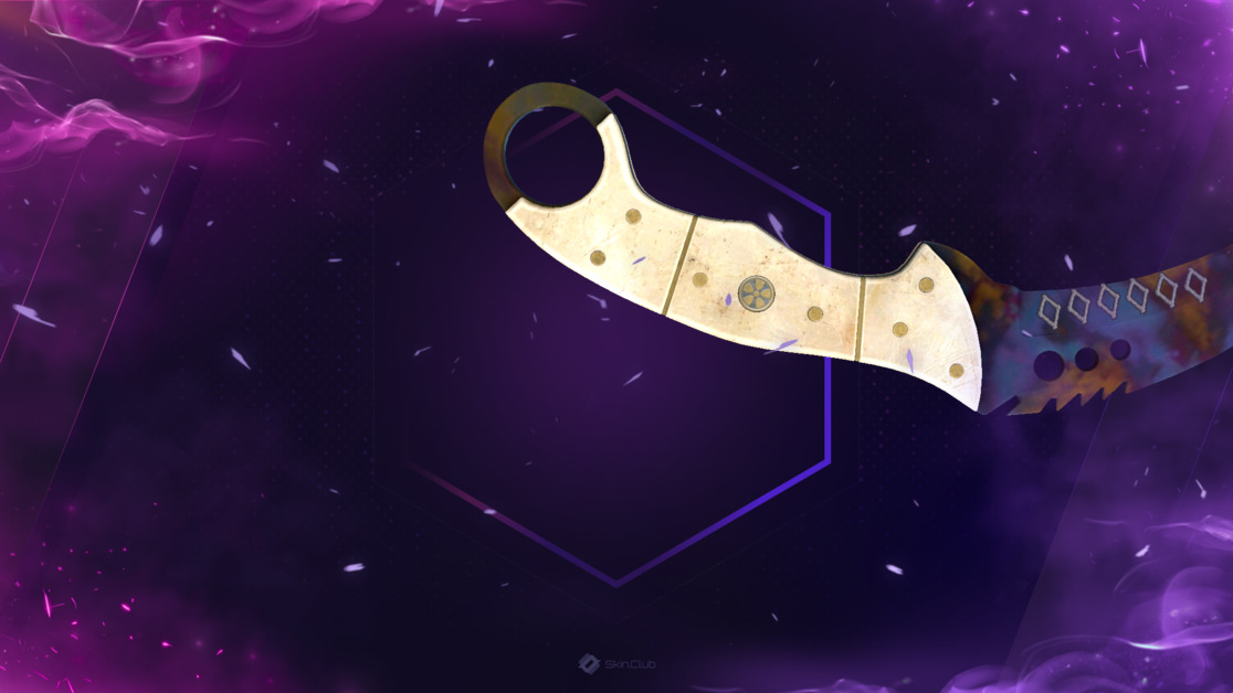 ★ StatTrak™ Talon Knife | Case Hardened (Factory New)