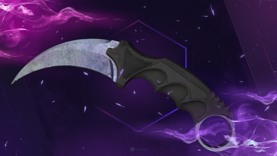 ★ Karambit | Blue Steel (Factory New)