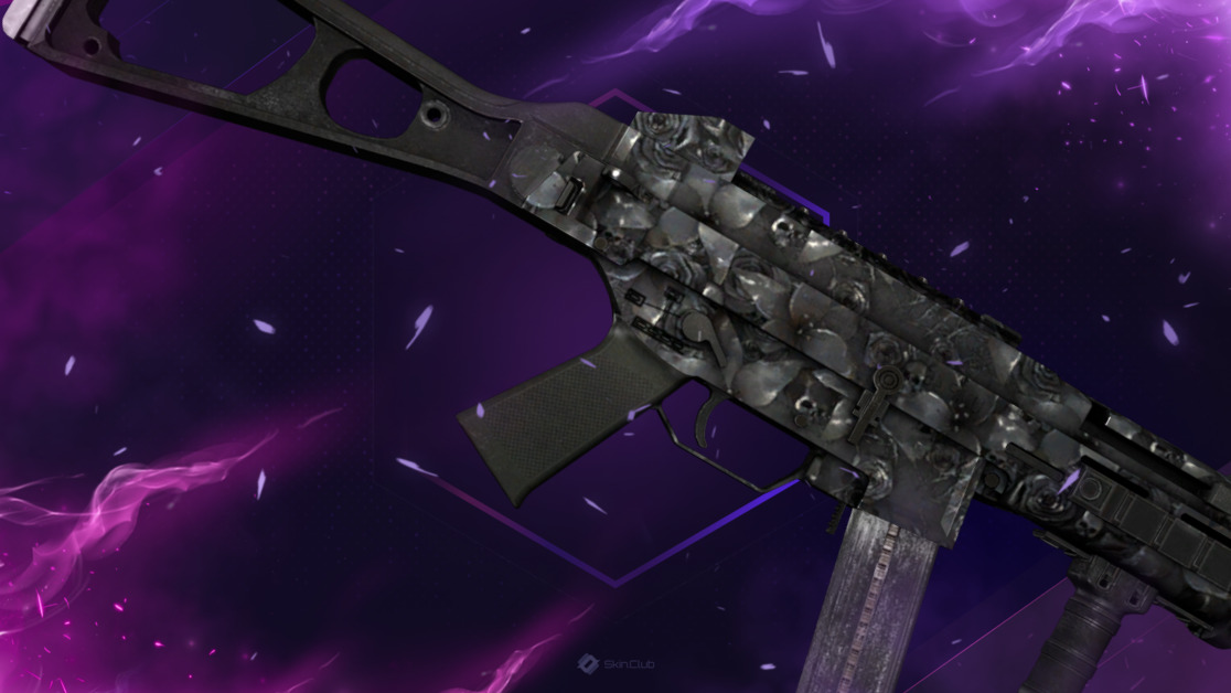 UMP-45 | Metal Flowers (Field-Tested)