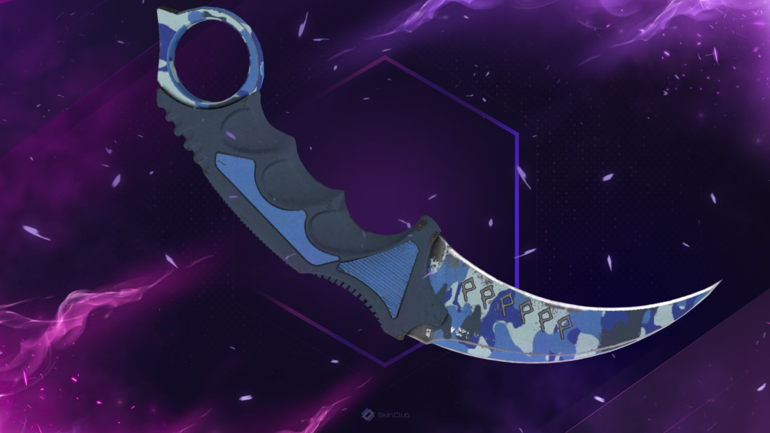 ★ StatTrak™ Karambit | Bright Water (Field-Tested)