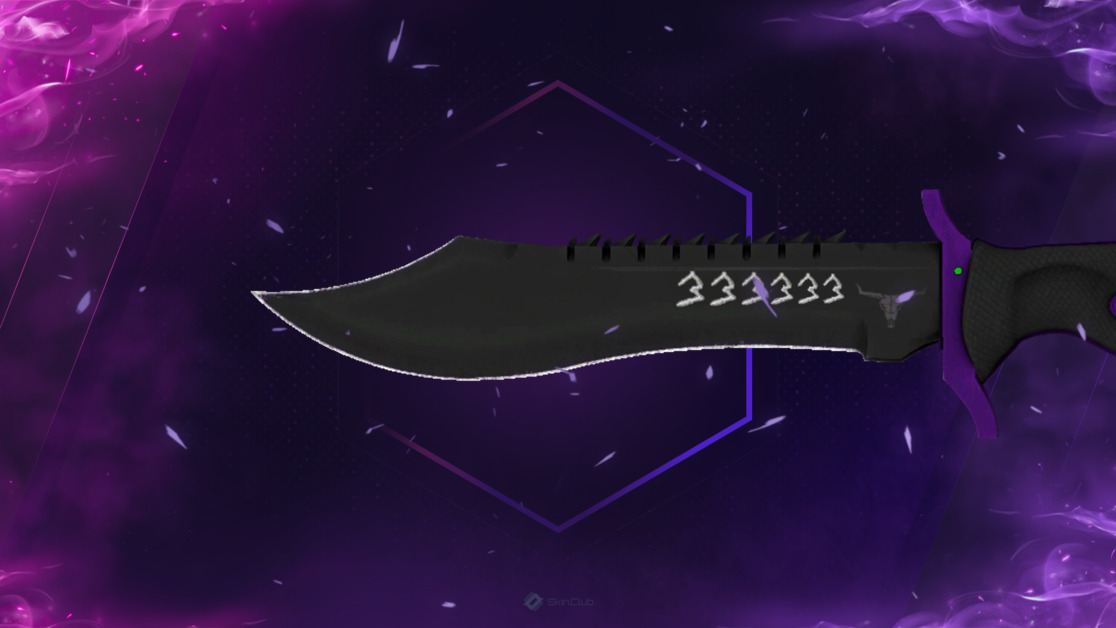 ★ StatTrak™ Bowie Knife | Ultraviolet (Factory New)