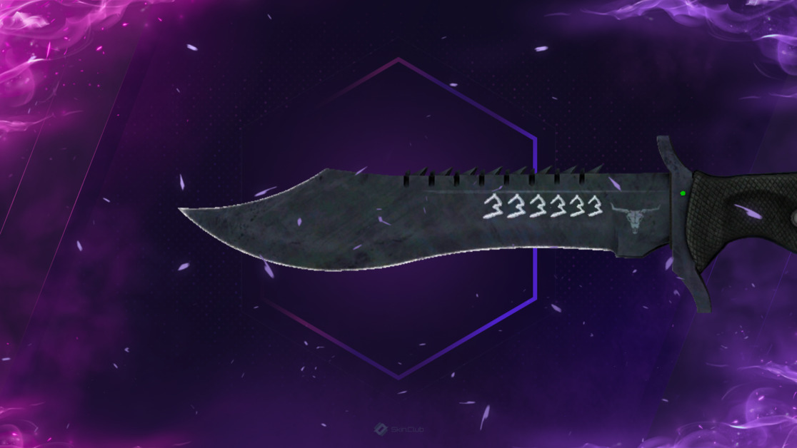 ★ StatTrak™ Bowie Knife | Blue Steel (Factory New)