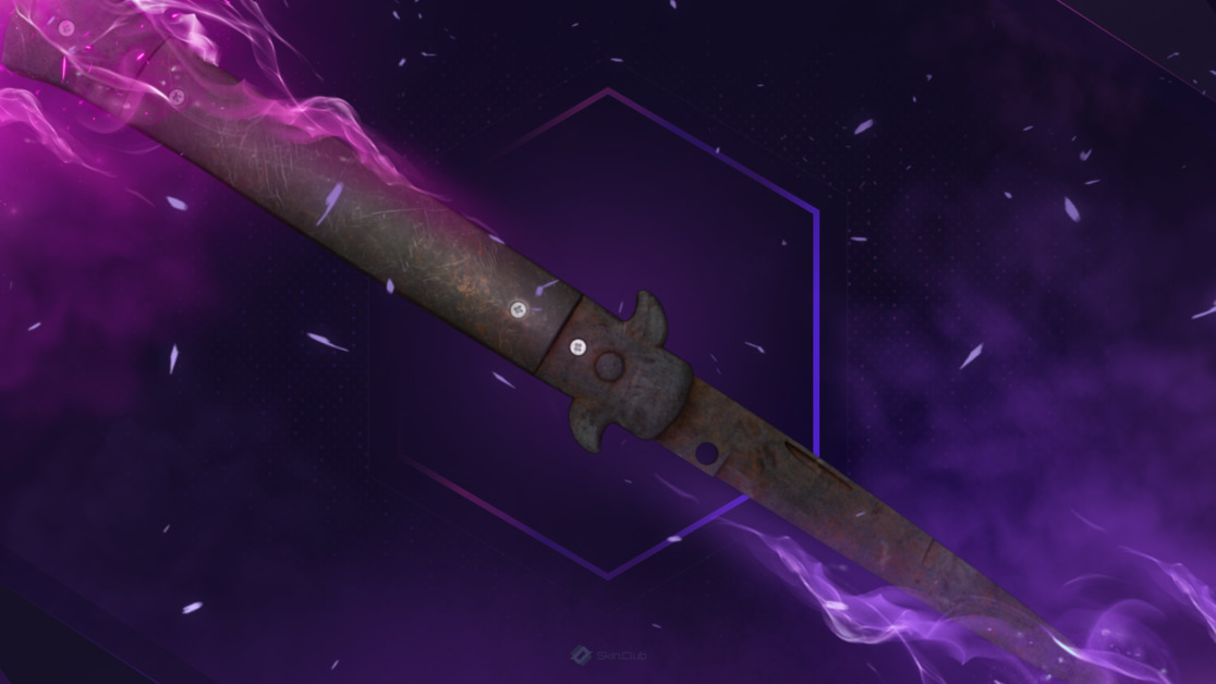 ★ Stiletto Knife | Rust Coat (Battle-Scarred)
