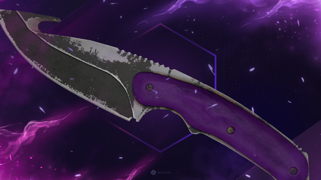 ★ Gut Knife | Ultraviolet (Well-Worn)
