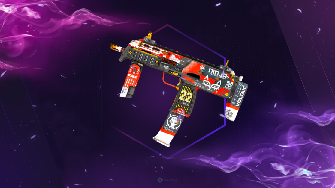 StatTrak™ MP7 | Bloodsport (Minimal Wear)