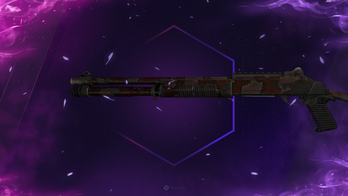 XM1014 | Red Python (Well-Worn)