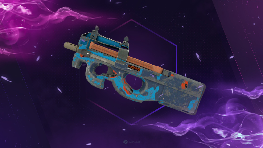 StatTrak™ P90 | Blind Spot (Battle-Scarred)