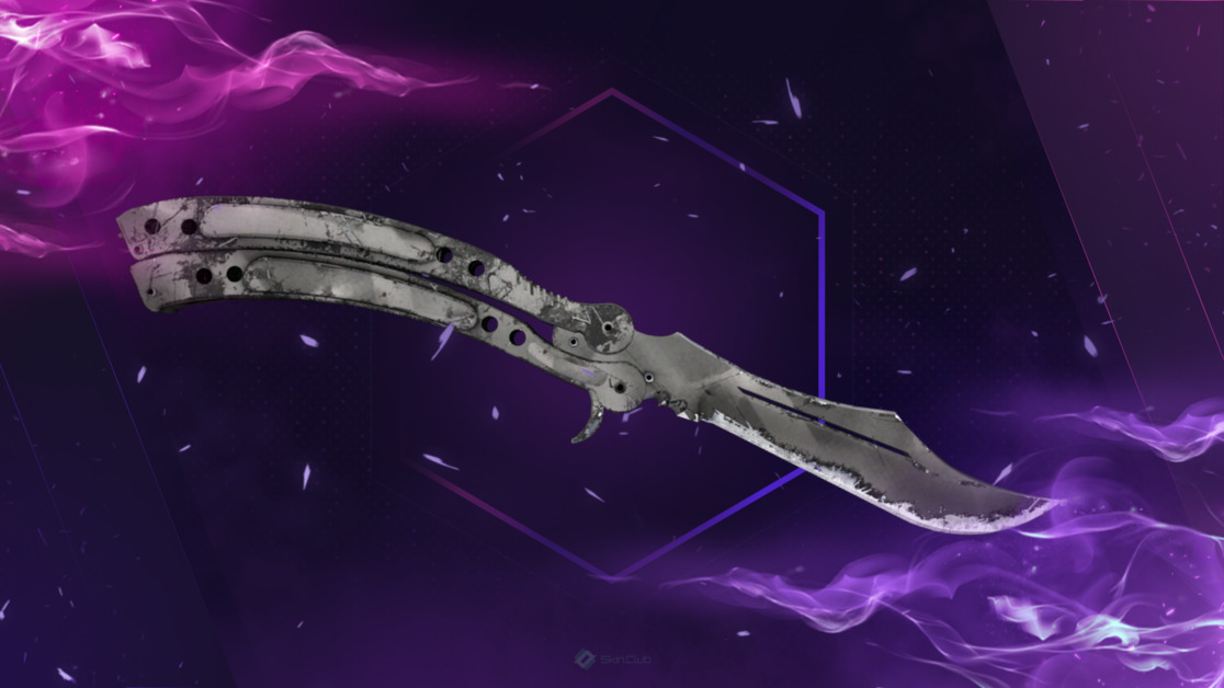 ★ Butterfly Knife | Urban Masked (Well-Worn)