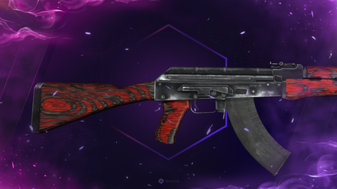AK-47 | Red Laminate (Battle-Scarred)