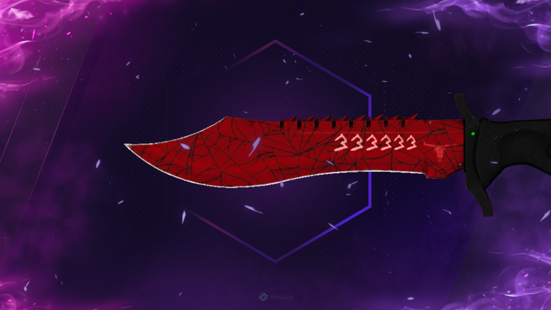 ★ StatTrak™ Bowie Knife | Crimson Web (Factory New)