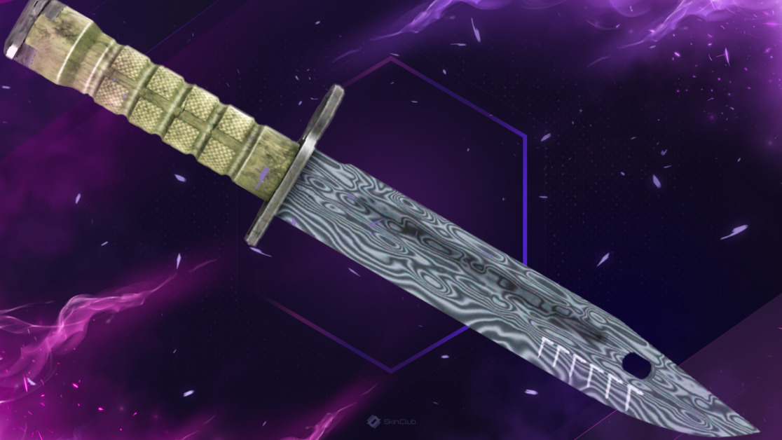 ★ StatTrak™ Bayonet | Damascus Steel (Factory New)