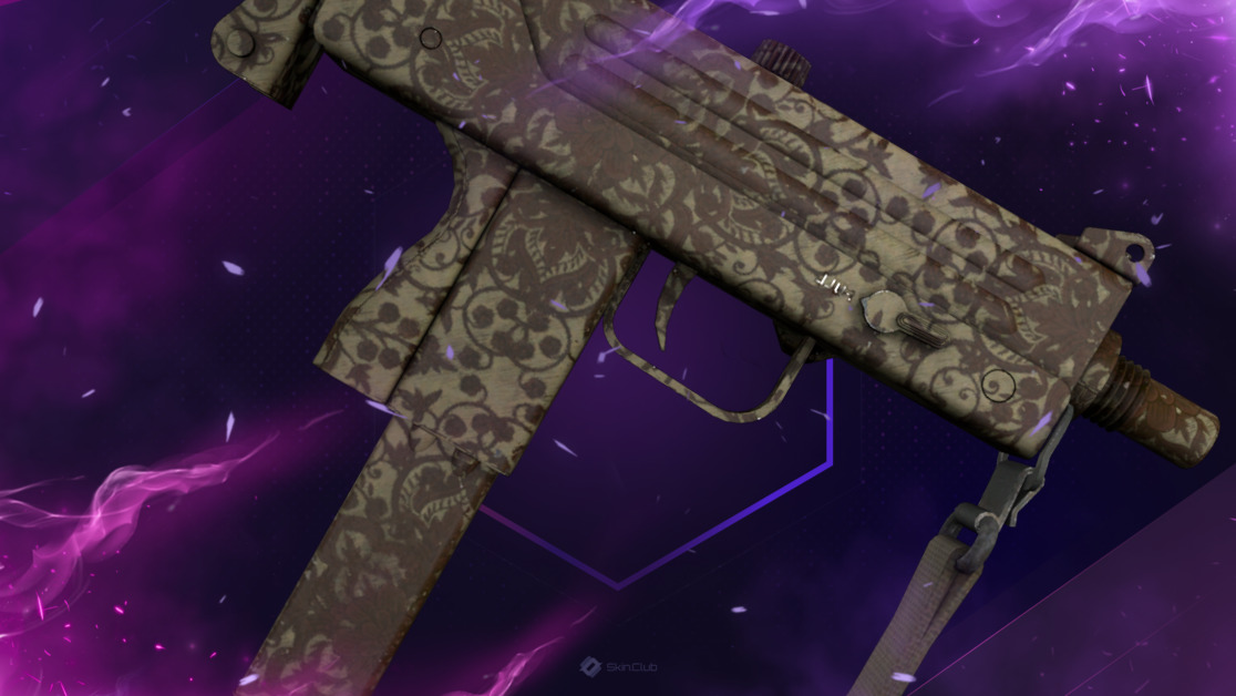 MAC-10 | Sienna Damask (Field-Tested)