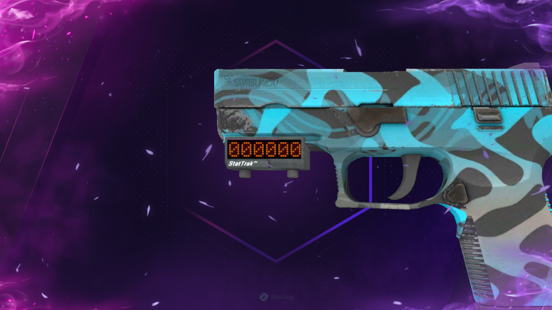 StatTrak™ P250 | Ripple (Minimal Wear)