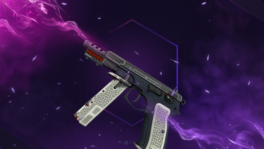 StatTrak™ CZ75-Auto | Imprint (Well-Worn)