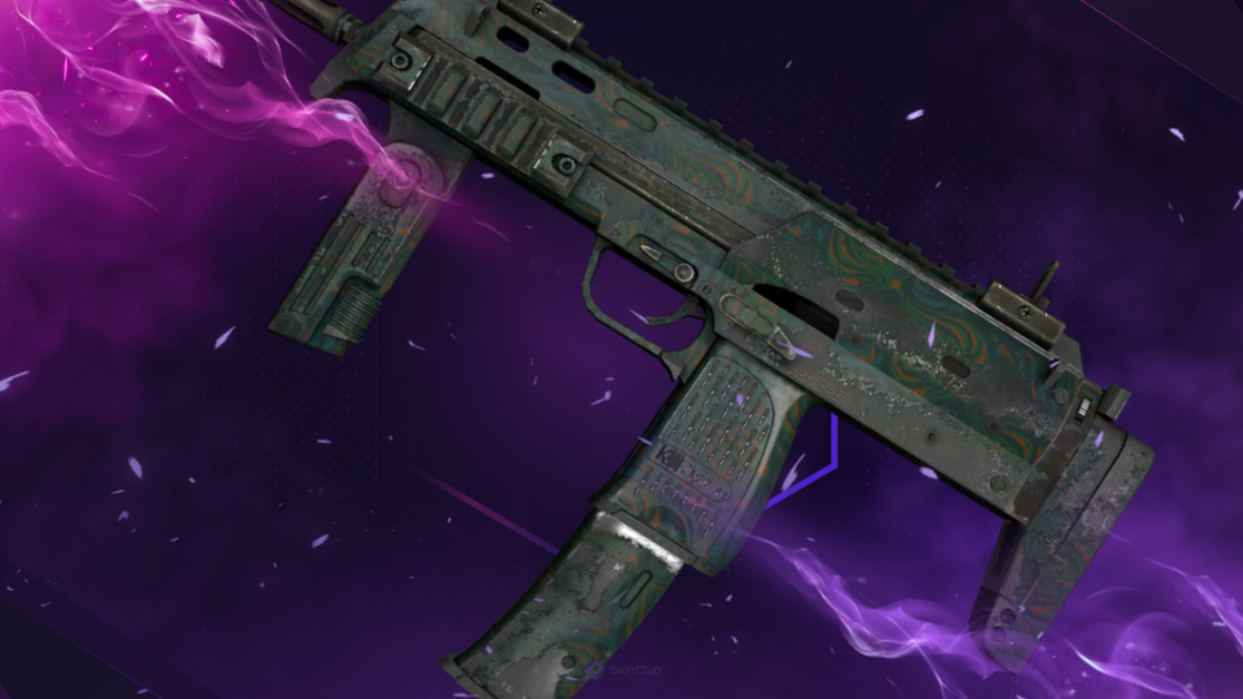 MP7 | Teal Blossom (Well-Worn)