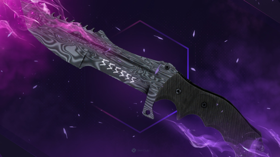★ StatTrak™ Huntsman Knife | Damascus Steel (Factory New)