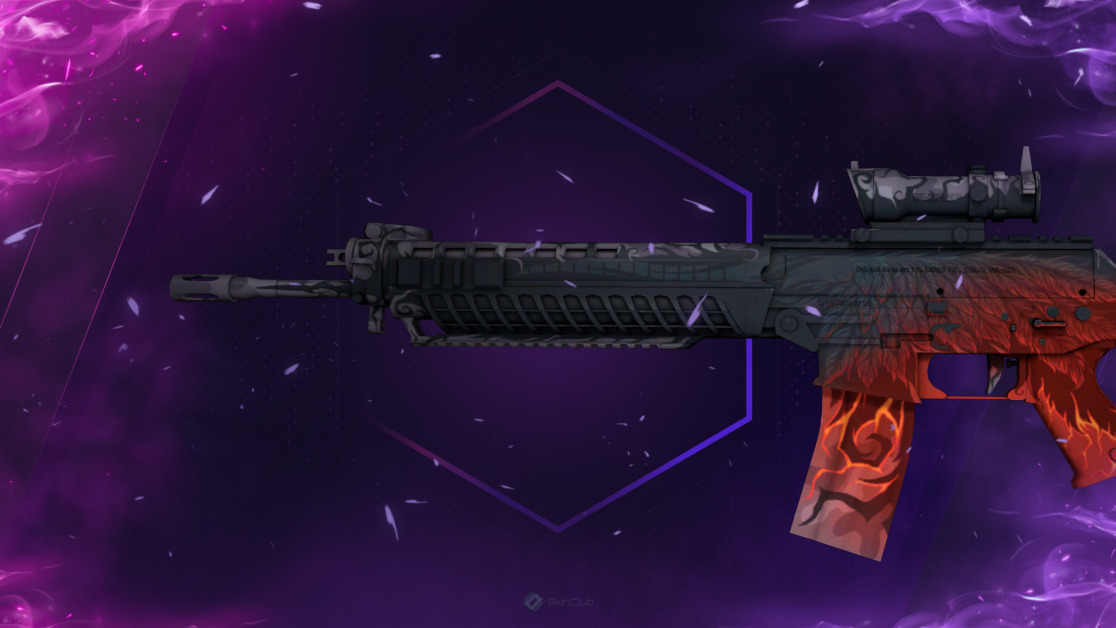 SG 553 | Darkwing (Field-Tested)