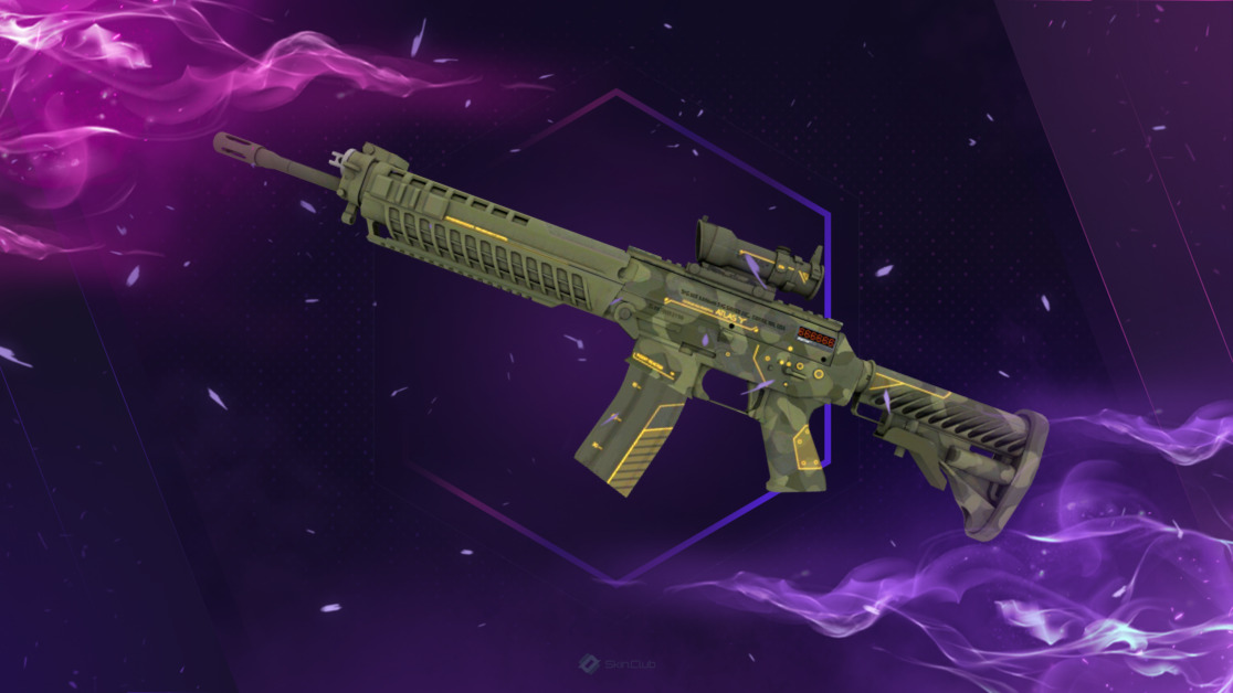 StatTrak™ SG 553 | Atlas (Factory New)